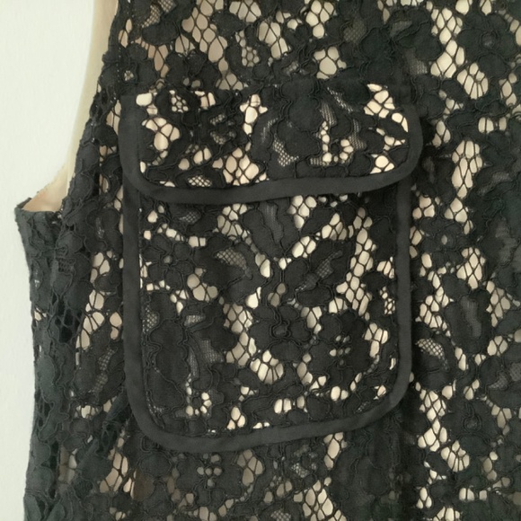 J.Crew black lace dress size 6 - Picture 5 of 14